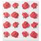 12 Packs: 16 ct. (192 total) Red Roses Floral Dimensional Stickers by Recollections™